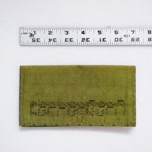 New Handmade Dupioni silk checkbook cover - "Ride of the Valkyries" music